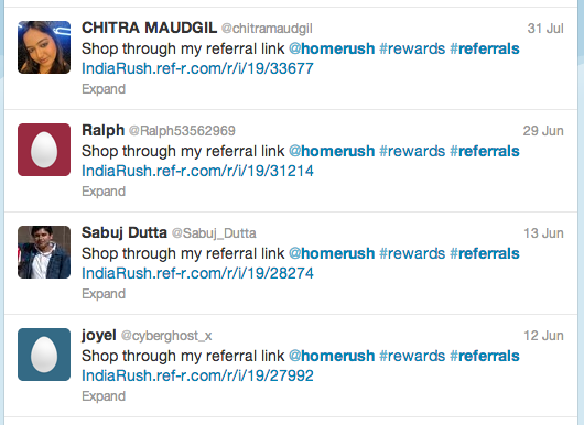 indiarushTweets
