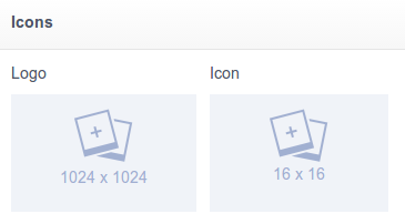 Create new facebook app