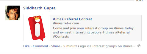 facebook referral feed invitereferrals
