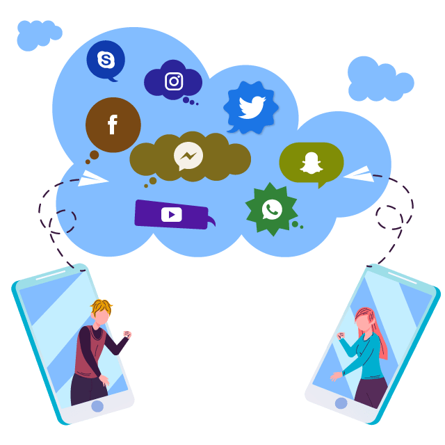 social media to attract customers