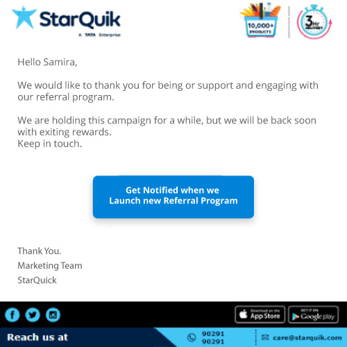 startquick email