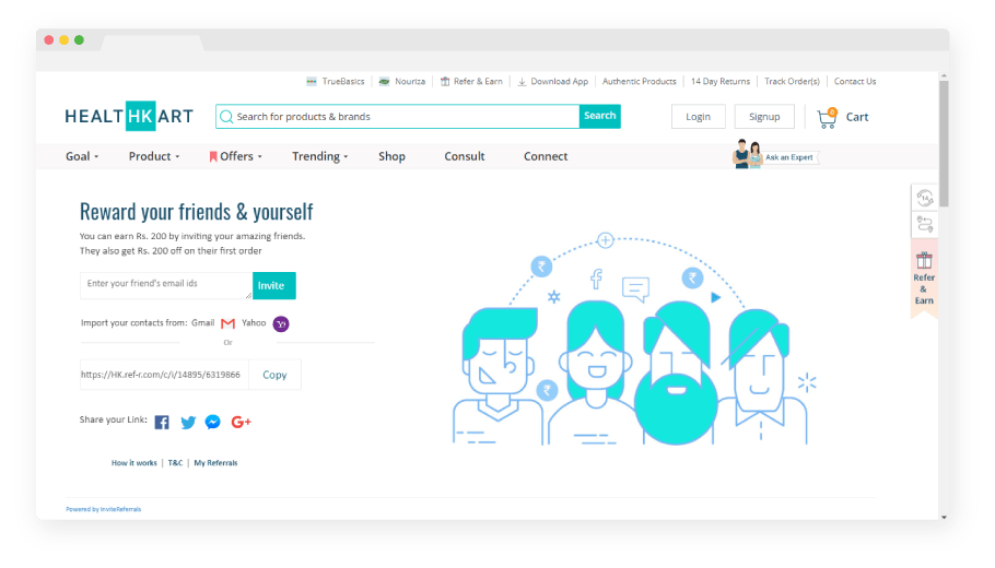 healthkart ecommerce