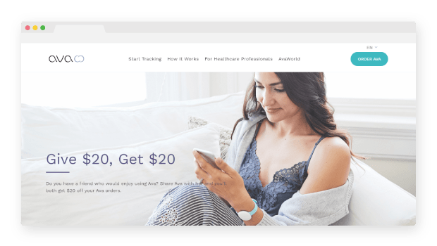 ava women referral program