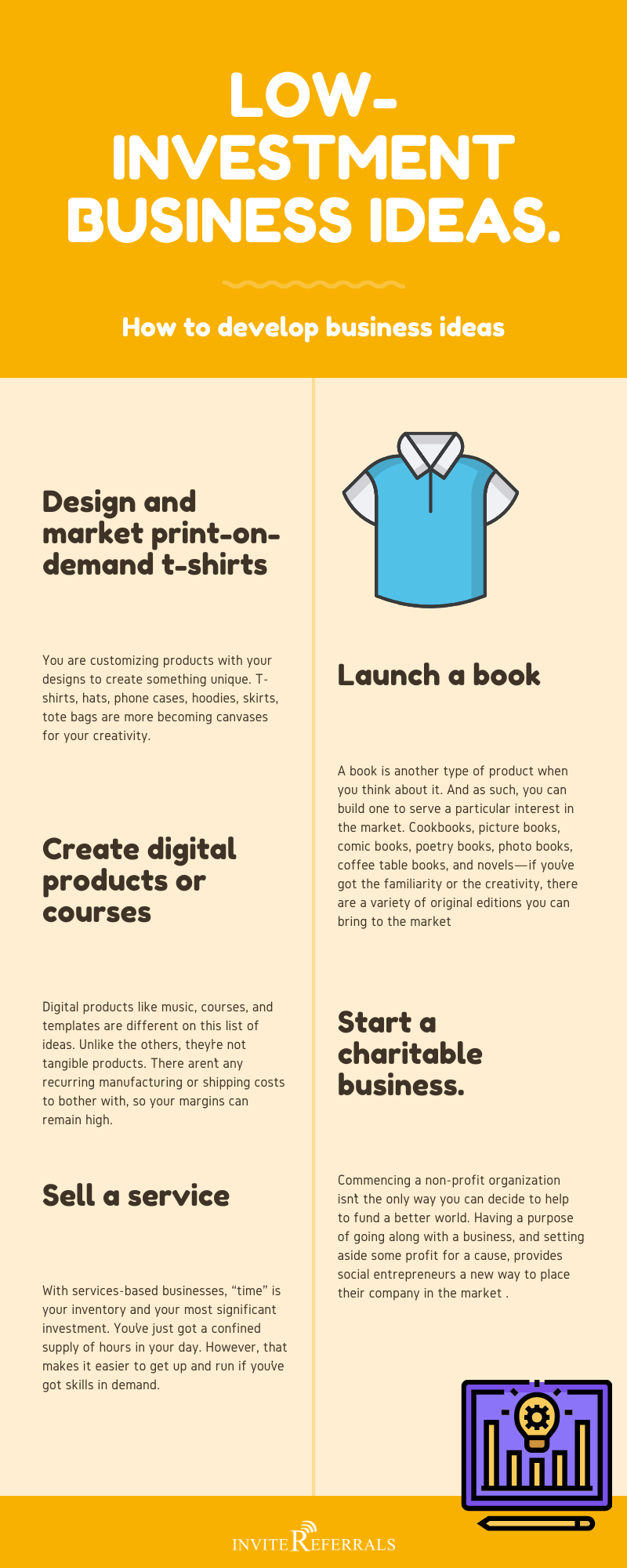 business ideas infographic