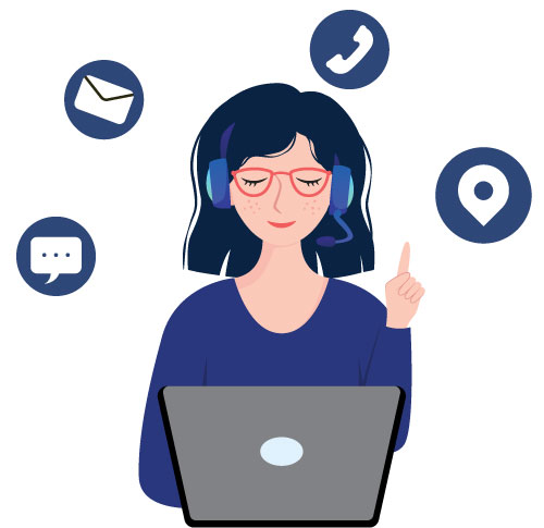 Connect with customers on all of their favourite channels.