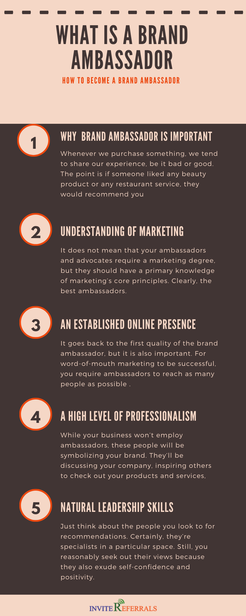 brand ambassador infographic 