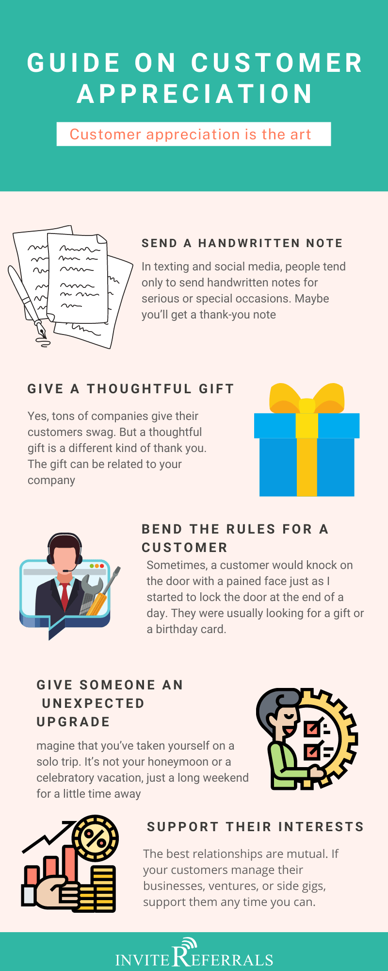 Customer Appreciation Infographic