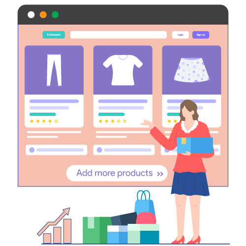 Add products or services