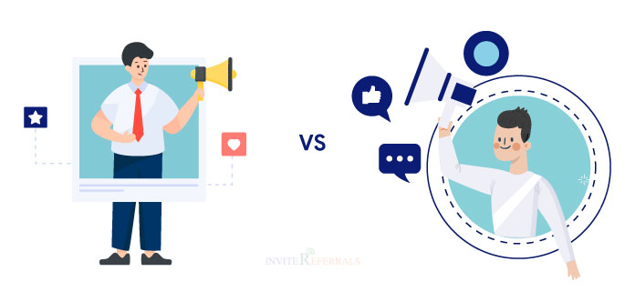 Online vs. in-person Brand Ambassador