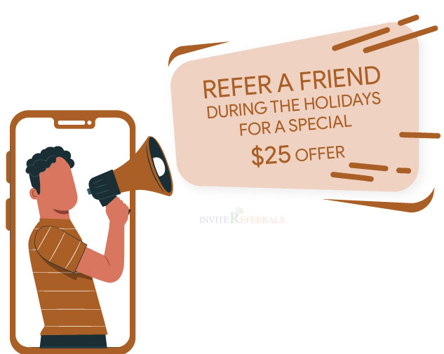 Holiday referral offers