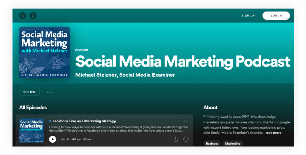 The Social Media Examiner Podcasts