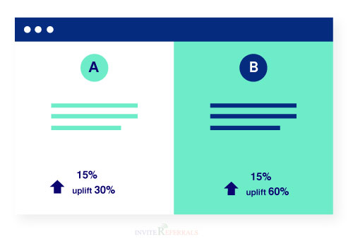 Conduct constant A/B testing