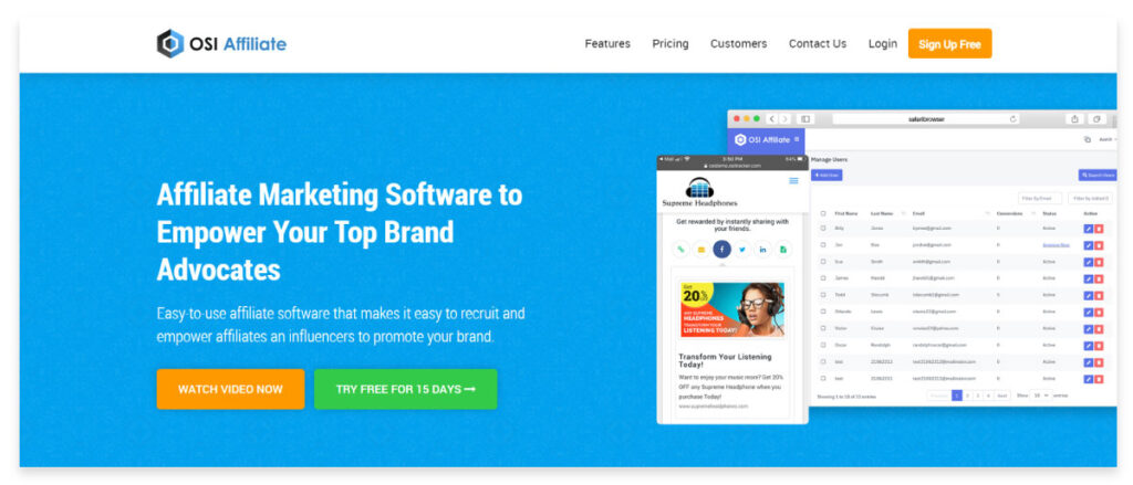 OSI Affiliate