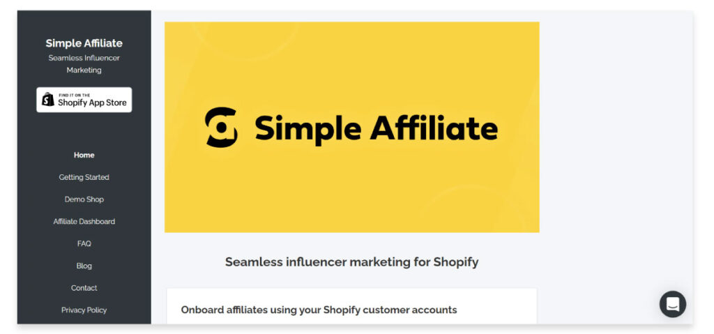 Simple Affiliate