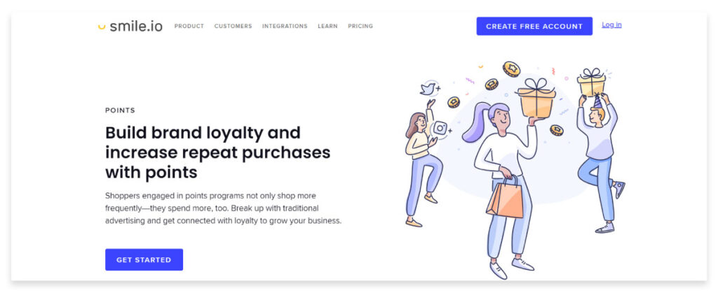 Smile: Points & Rewards
