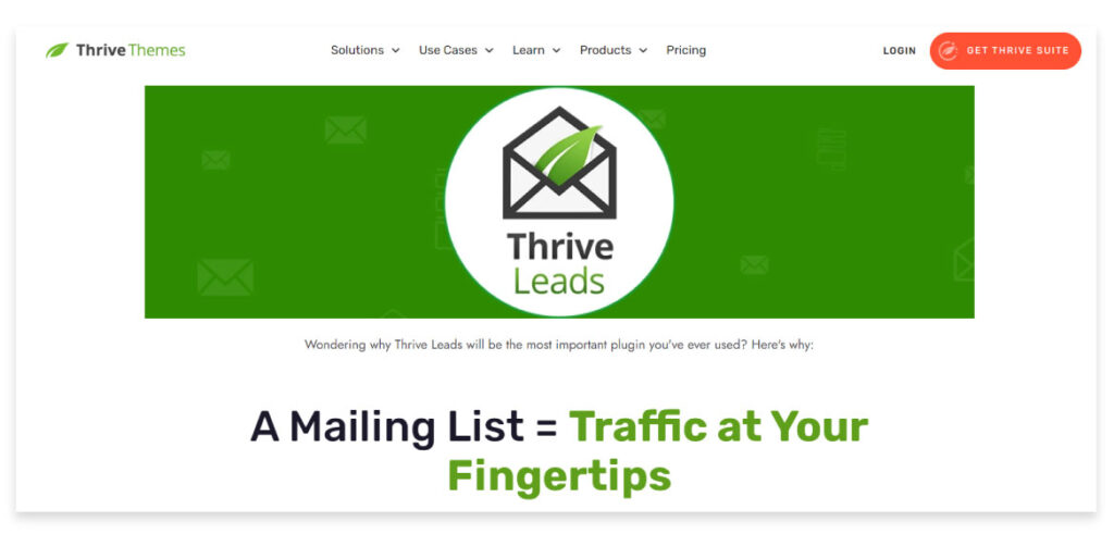 THRIVE LEADS