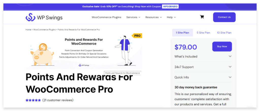 Points and Rewards