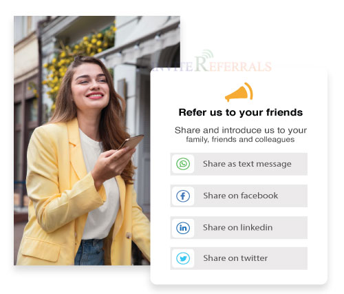 Develop a referral strategy