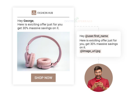 Personalize email marketing messages