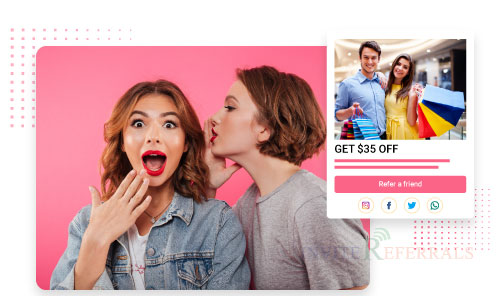 What is a referral program flyer?
