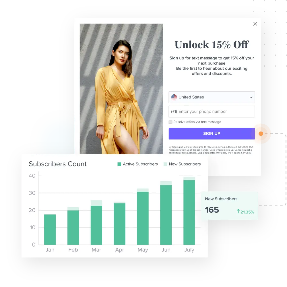 Seamless SMS list-building tools