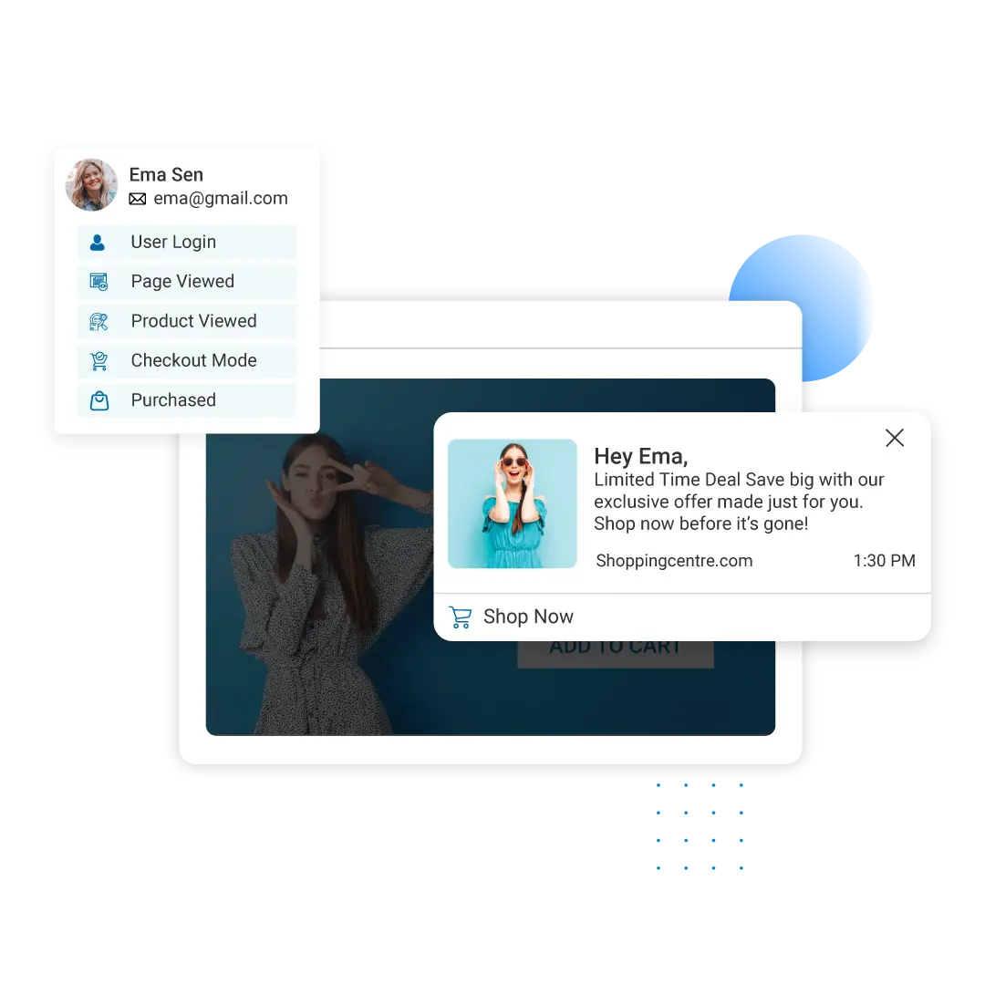 Pop-up notification